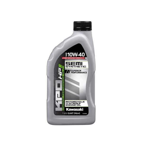 Aceite semisintético para motor de 4 tiempos KPO, cuarto de galón, 10W-40